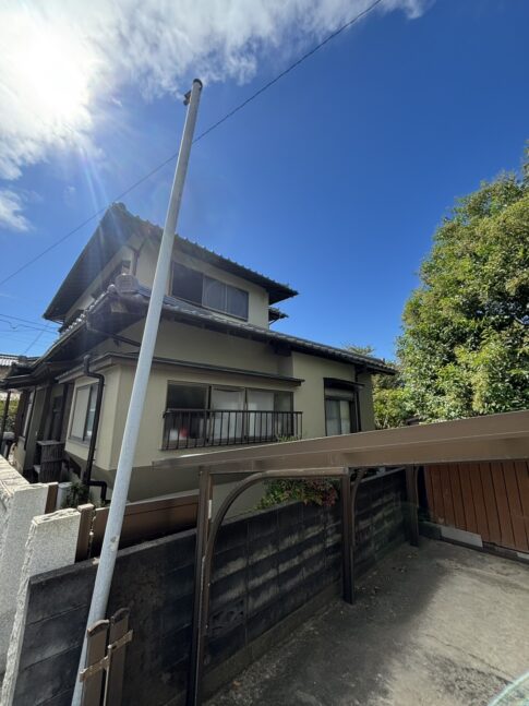 K様邸 塗り替え後の側面外観